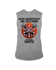 darts never old man Sleeveless Tee tile