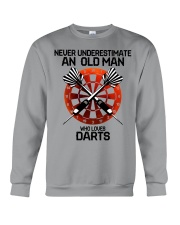darts never old man Crewneck Sweatshirt tile