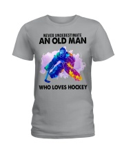 never hockey Ladies T-Shirt tile