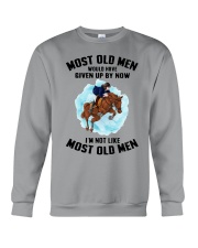 old man Eventing Crewneck Sweatshirt tile