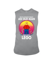 black old lego Sleeveless Tee tile