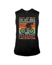 I'll just be on my bike Sleeveless Tee tile