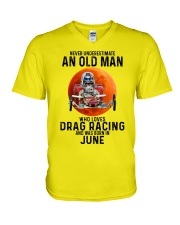 06 dragrc-olm V-Neck T-Shirt tile