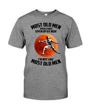 most old men fencing Premium Fit Mens Tee tile