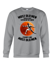 most old men fencing Crewneck Sweatshirt tile