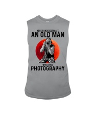 03 hat camera old man Sleeveless Tee tile