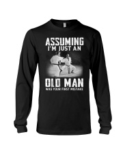 Assuming Karate Old Man Long Sleeve Tee tile