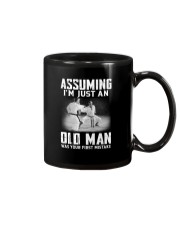 Assuming Karate Old Man Mug tile