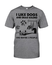 Drag Racing Like Dogs Classic T-Shirt tile