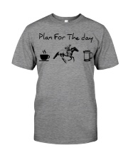 plan for the day-Horse Racing Premium Fit Mens Tee tile