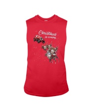 Tractor Christmas Sleeveless Tee tile