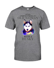 bever underestimate an Husky Classic T-Shirt tile