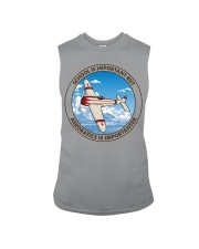 SCHOOL IS Aerobatics Sleeveless Tee tile