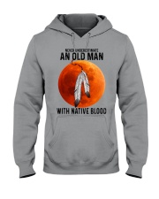 07 hat native blood old man Hooded Sweatshirt tile