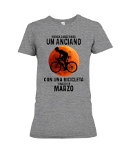 03 cycling old man tbn Premium Fit Ladies Tee tile