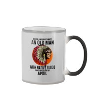 04 native blood old man Color Changing Mug tile