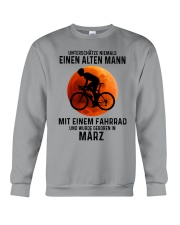 03 Cycling OId Man German Crewneck Sweatshirt tile