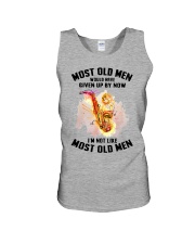 old man saxophone Unisex Tank tile