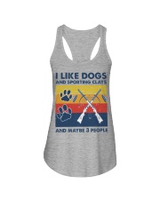 like-dogs-sporting-clays Ladies Flowy Tank tile