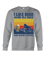 Dj Mix Like Beer Crewneck Sweatshirt tile