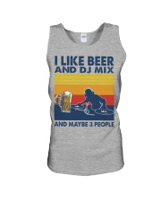 Dj Mix Like Beer Unisex Tank tile