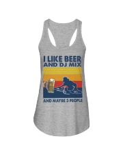 Dj Mix Like Beer Ladies Flowy Tank tile