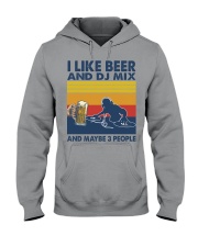Dj Mix Like Beer Hooded Sweatshirt tile