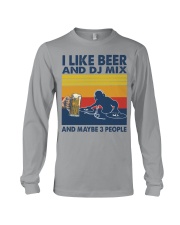 Dj Mix Like Beer Long Sleeve Tee tile