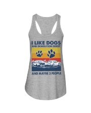 like-dogs-demolition-derby Ladies Flowy Tank tile
