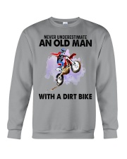 never dirt bike Crewneck Sweatshirt tile