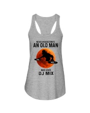 DJ Mix Old Man Ladies Flowy Tank tile