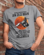 12 tatoo artist never old man Classic T-Shirt apparel-classic-tshirt-lifestyle-26