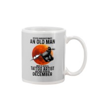 12 tatoo artist never old man Mug tile