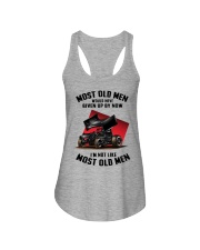 most old men sprint car racing Ladies Flowy Tank tile