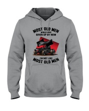 most old men sprint car racing Hooded Sweatshirt tile