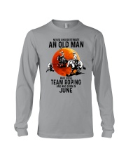 06 Team roping old man Long Sleeve Tee tile