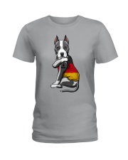 American Staffordshire Terrier Germany Ladies T-Shirt tile
