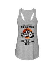 Motorcycle never 04 Ladies Flowy Tank tile