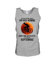 09 Cycling Old Man France Unisex Tank tile
