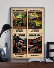 be strong poster sprint car racing.jpg 24x36 Poster lifestyle-poster-2