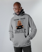 English Cocker Spaniel stalker Hooded Sweatshirt apparel-hooded-sweatshirt-lifestyle-front-09