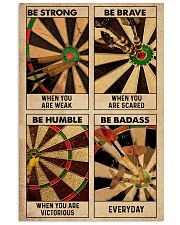 be strong poster Darts.jpg 24x36 Poster front
