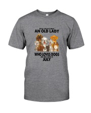 dogs-lady-7 Classic T-Shirt front