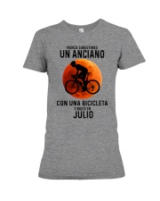 07 cycling old man tbn Premium Fit Ladies Tee tile