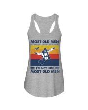 most old men skydiving Ladies Flowy Tank tile