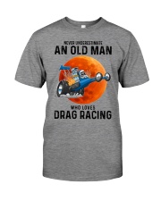 Drag racing never old man funny Premium Fit Mens Tee tile
