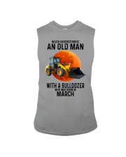 03 bulldozer old man color Sleeveless Tee tile