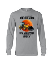03 bulldozer old man color Long Sleeve Tee tile