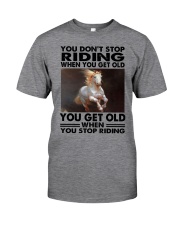 horse riding Classic T-Shirt front