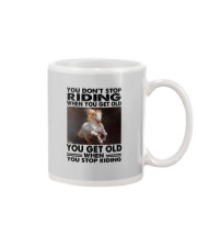 horse riding Mug tile